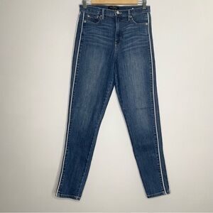 BANANA REPUBLIC Side-Pipe High Rise Skinny Jeans